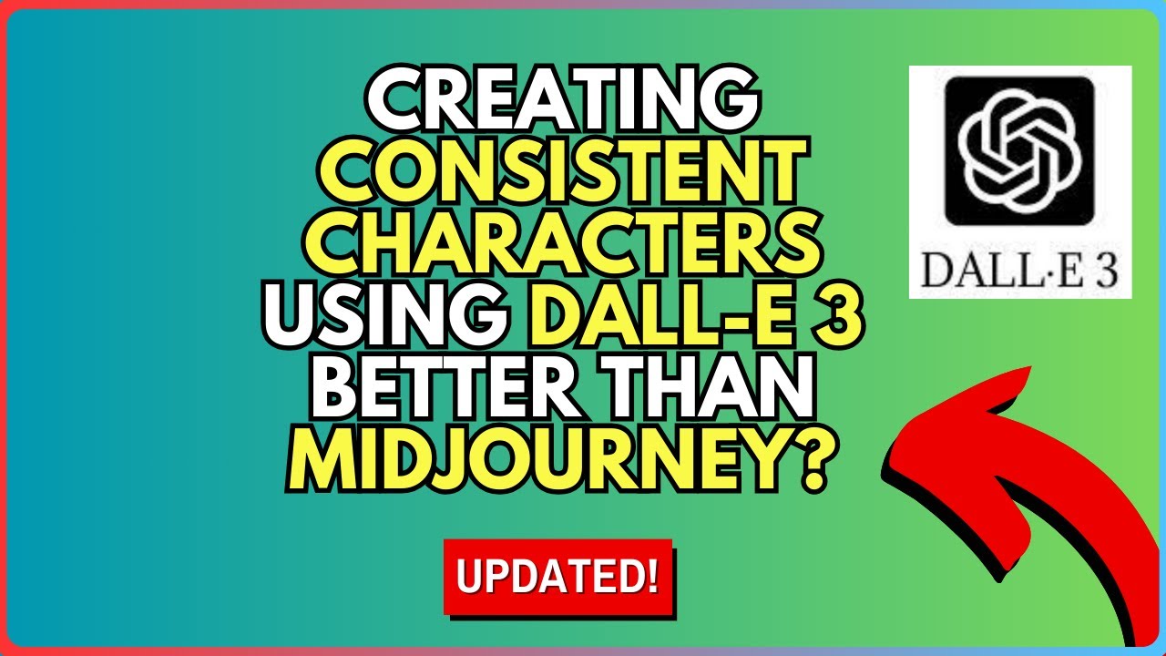 How to Create Consistent Characters Using Dall E 3 - Better than Midjourney!