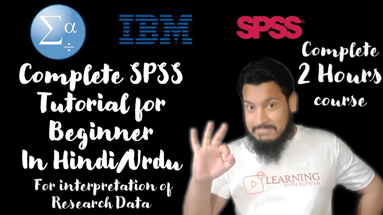 Complete SPSS Tutorial 2 Hour complete course