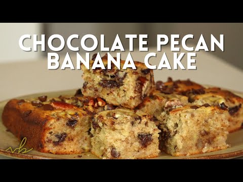 Chocolate Pecan Banana Cake | Chef Vineet Bhatia Recipes