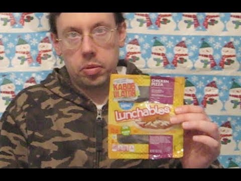 Lunchables Chicken Pizza Review - Christmas Countdown