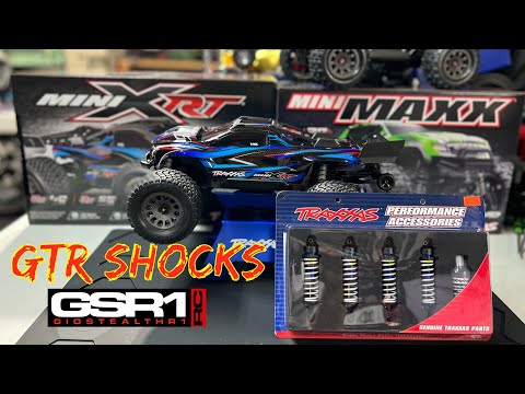 Traxxas Mini XRT GTR Shocks Upgrade 10765 Blue