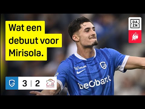 With only 🔟 players, KRC Genk beats Zulte Waregem. 👏✅ | KRC Genk - Zulte Waregem