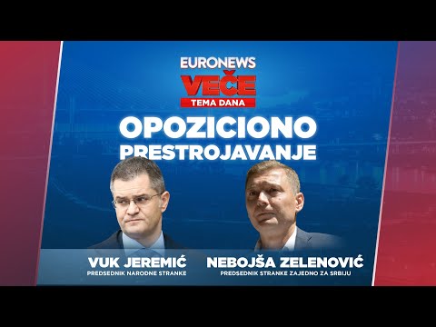 Opoziciona prestrojavanja (Euronews veče, 31.5.2022)
