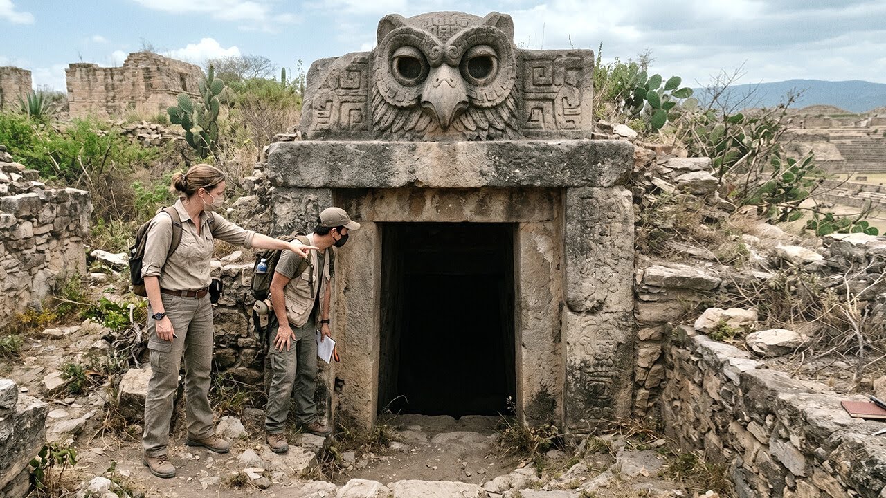 Scientists Opened an Ancient Tomb in Mexico and Saw Something Horrifying