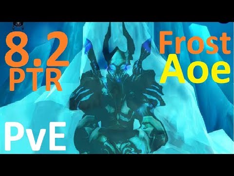 8.2 PTR Frost DK PvE - Obliteration Aoe Build - 50k+ Consistency