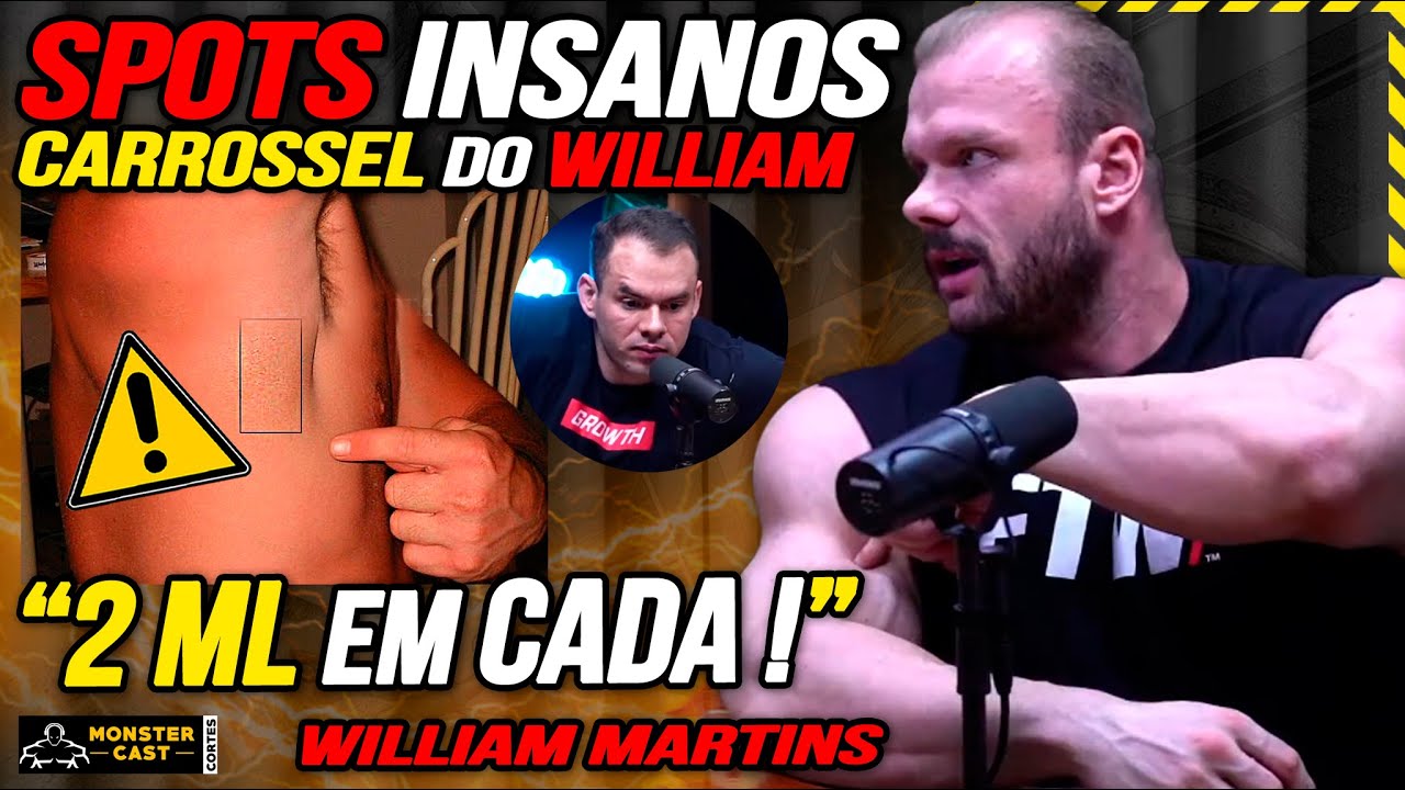 CARROSEL DO WILLIAM!!! APLICAÇÕES PERIGOSAS ! NÃO REPITA ISSO !!! | WILLIAM MARTINS
