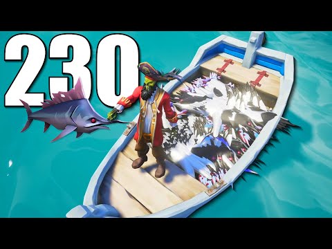 How We Stole 200+ RARE FISH vs GALLEON ALLIANCE SERVER - Sea Of Thieves