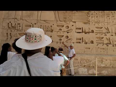 Ashra Kwesi @ Mortuary Temple of Ramesses III (Medinet Habu)