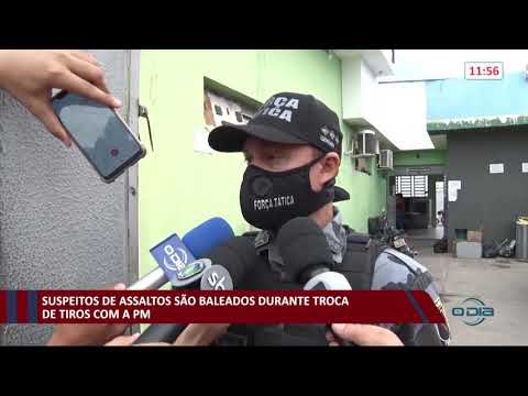Homens armados entram em confronto com a Polícia na Vila Carmem Lúcia 01 01 2021