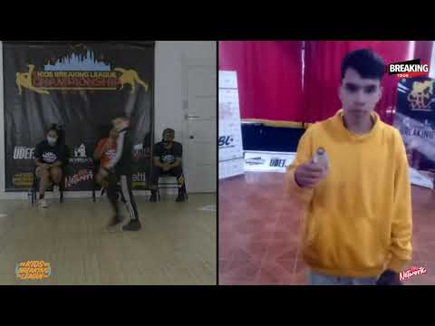 Berhiman Vs Kid Boogie - Inter Semis - Kids Breaking League Championship 2021- Pro Breaking Tour