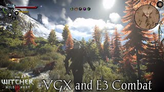 Witcher 3 VGX and E3 modded combat demo