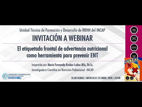 El etiquetado frontal de advertencia nutricional como herramienta para prevenir ENT