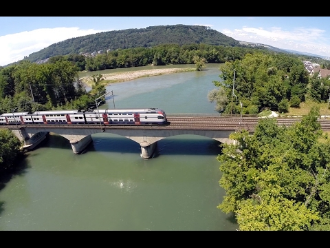 Trains From The Air - originalsound - Züge aus der Luft rund um den Bözberg und Brugg