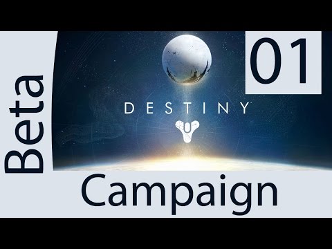 Let's Play Destiny Beta Gameplay - Story Mode - Part 1