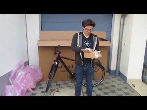 Fahrrad XXL Unboxing - Cube Touring SL 2017