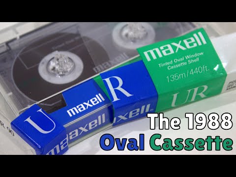 The Legendary Oval Cassette Tape (1988 Maxell UR Review)