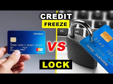 Credit Freeze vs  Credit Lock  What's the difference
