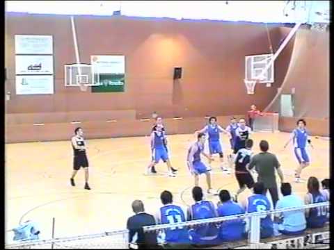 Bàsquet Ribes - CB La Selva 2004/2005 1r. partit playoff permanència Tercera Catalana 4/5