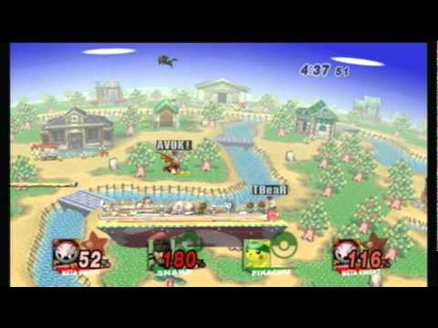 Genesis 2: Tearbear (MK)/Havok (MK) vs. MVD (Snake)/ESAM (Pikachu) - SSBB
