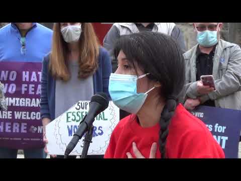 Vigil for Excluded Workers Fund - Fast for the Forgotten, Day #8