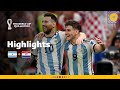 MESSI MAGIC & ALVAREZ SOLO GOAL!  | Argentina v Croatia | Semi-Final | FIFA World Cup Qatar 2022