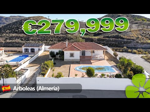 HOUSE TOUR SPAIN | Villa with pool in Arboleas (Almería) @ €279,999