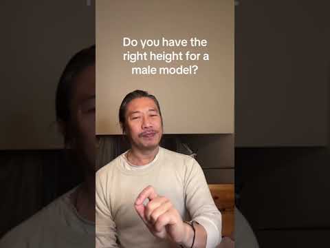 Do you have the right height for a male model? www.askamodelagent.com