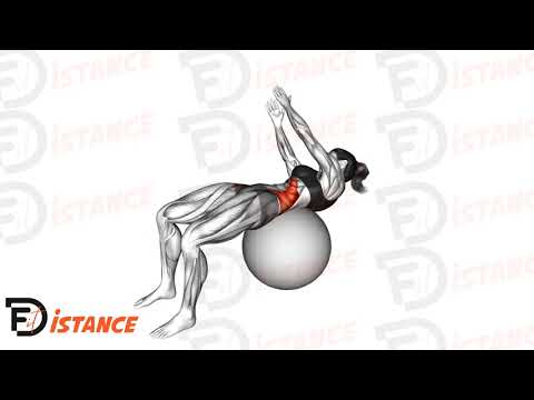 Exercice Russian Twist sur ballon (Swiss Ball)