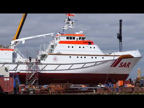 DGzRS **HERMANN MARWEDE** FASSMER Werft  Motzen - Weser 27.04.2022