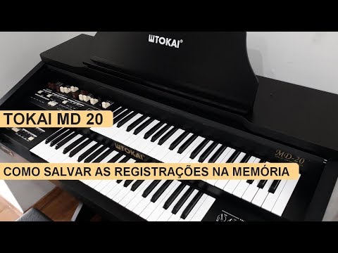 TOKAI MD20 Como Salvar as Registrações na Memória Tiago Aquilano e Fernanda Lima