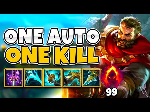 GRAVES, BUT ONE AUTO = ONE KILL (10X INSTANT-KILLS)