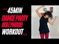 45min Nonstop New Year 2023 Bollywood Dance Party Full Body Workout for Weight Loss