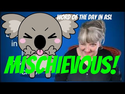 How to Sign Mischief in NZSL