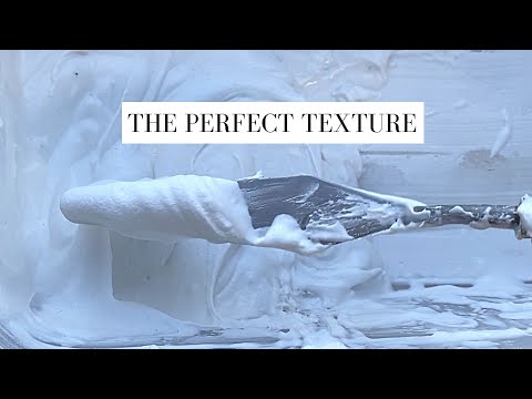 Basic SMOOTH Texture Recipe for Canvas Art | Spackle, Filler, Plaster | 3 Materials Only!
