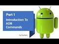 ADB Commands android Part 1 - ADB Tutorial | Android Automation | Android Debug Bridge | adb shell