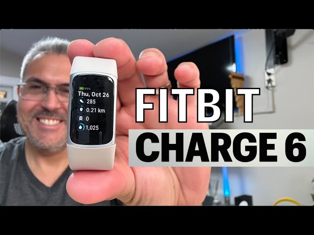 Vídeo relacionado con Google Fitbit Charge 6 Pulsera de actividad con 6 meses de suscripción al servicio Premium incluidos, 7 días de batería, Google Wallet y Google Maps