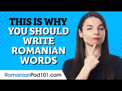 How to Learn Romanian Words by Writing Them Out