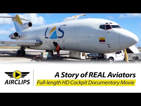 1965 Boeing 727-100 ULTIMATE COCKPIT MOVIE, ex Pan Am, MUST SEE [AirClips full flight series]