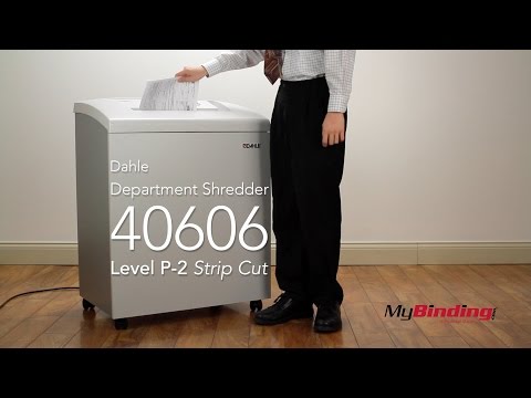 מגרסת נייר  160 ליטר 40606 Dahle תמונה 3