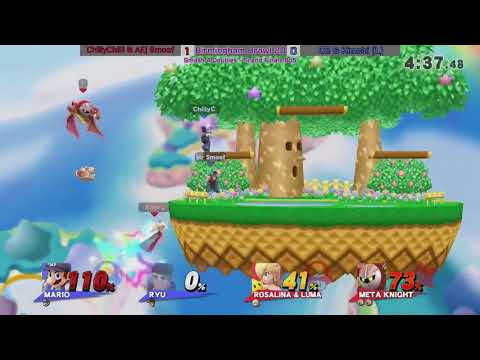 Bham Brawl 20 - Smash 4 Doubles - Grand Finals - ChillyChilli & AE | Smoof vs C2 & KiMCHi