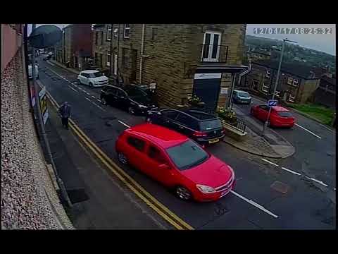 Birstall, Yorkshire. High St, Birstall. April 2017