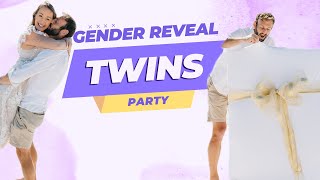 Epic Gender Reveal Surprise for our Twins! (Shocked)