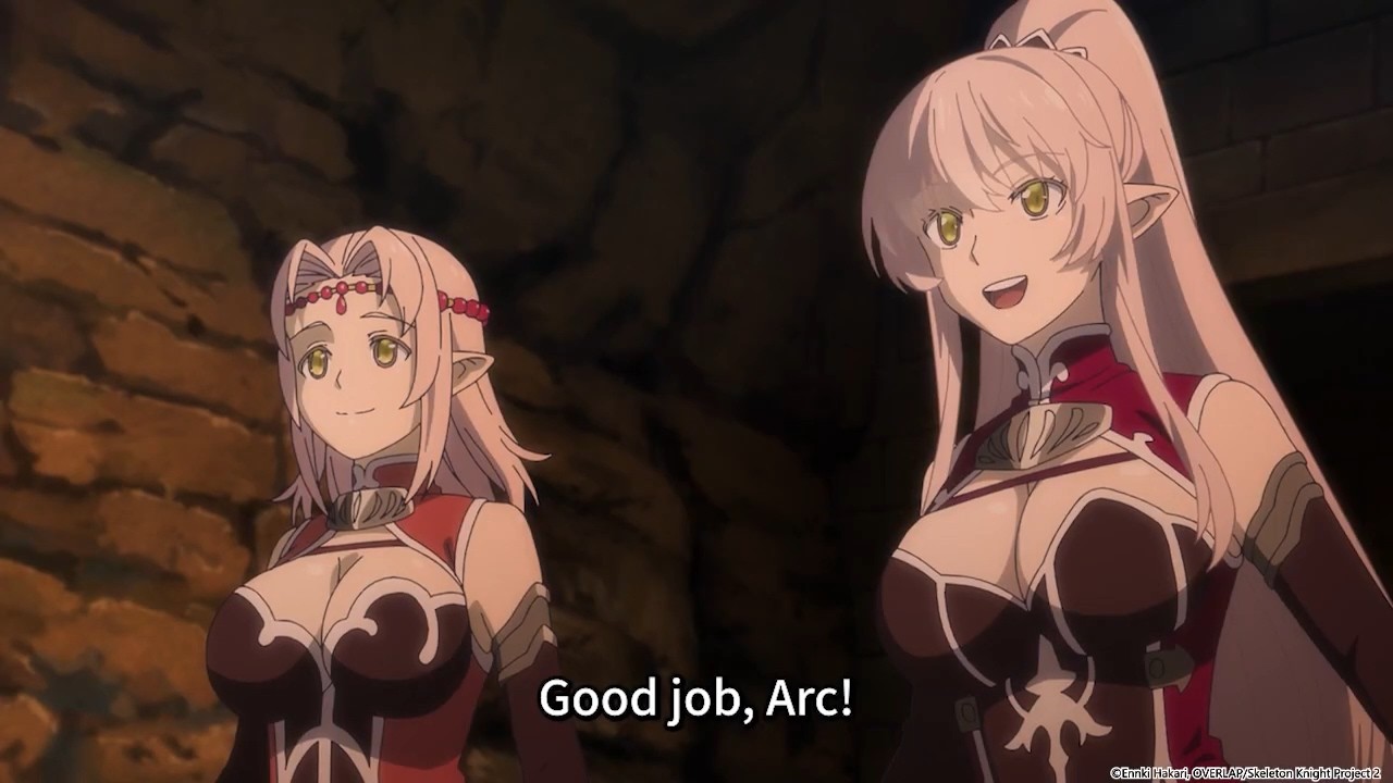 Arc got carried away《Skeleton Knight in Another World Season 2》 Anime Highlight