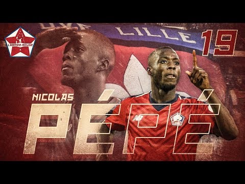 NICOLAS PEPE - All 35 Goals for LOSC Lille