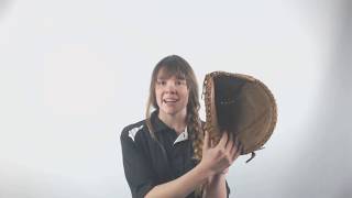 Video thumbnail: Nokona Banana Tan Fastpitch Series: BTF-3250 Catcher's Mitt