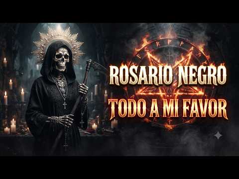 PODEROSO  Y NEGRO ROSARIO DE LA SANTA MUERTEMISTERIOS NEGROS DE PROTECCIÓN, ABRE CAMINOS Y DOMINIO