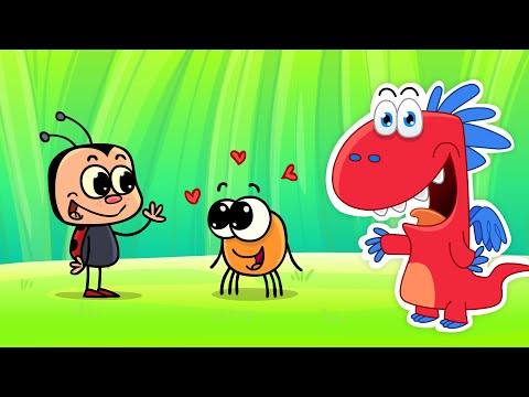 Tyciutki Pajączek Poszedł Raz Na Łąkę - Piosenki Dla Dzieci Smoka Edzia - N