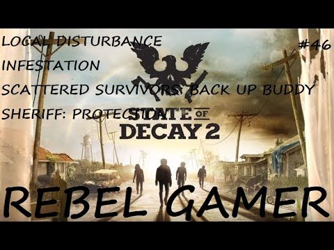 State of Decay 2 - Scattered Survivors: Backup Buddy / Sheriff: Protection (#46) - XBOX ONE (HD)