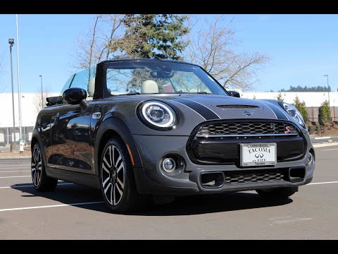 2020 MINI Convertible Cooper S with Iconic Trim Package