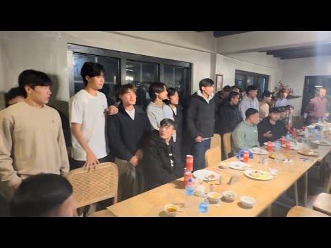 Fare-well to our Korean players || until next time || Team dinner 